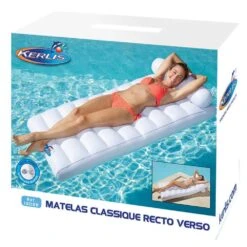 Kerlis Klassieke Recto/Verso Luchtmatras – Wit -Pool Technik Winkel 13038 Pack