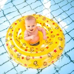 Circus Baby Float 0-1 Jaar Geel – Swim Essentials -Pool Technik Winkel Circuszwemzitje5 2400x