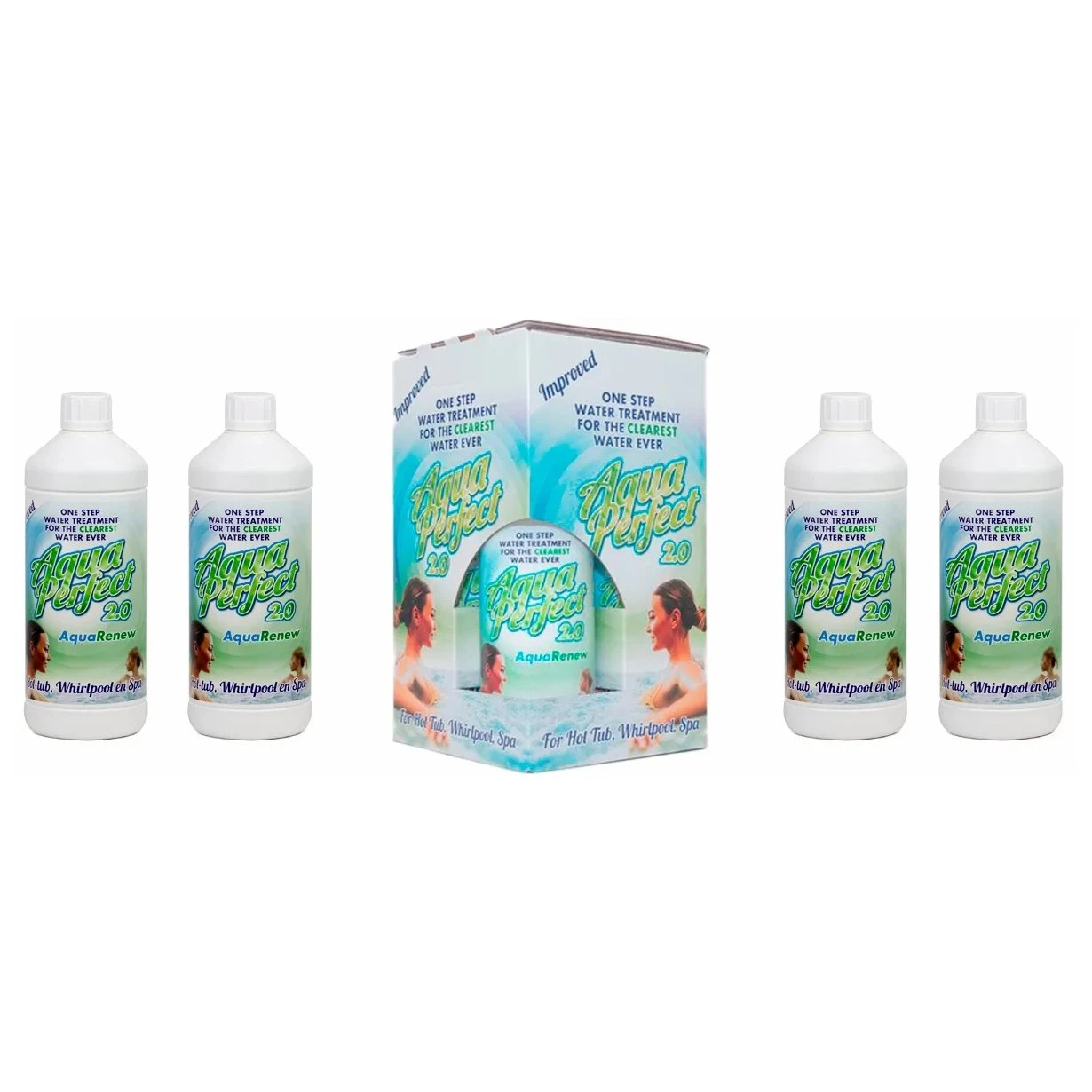 AquaPerfect 2.0 All-in-one Chloorvrije Watercare – 4 Liter 2 AquaPerfect 2.0 All-in-one Chloorvrije Watercare – 4 Liter - Afbeelding 2