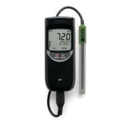 Waterbestendige Draagbare PH/temperatuur-meter Met RVS PH-elektrode HI12963