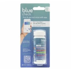 Blue Check Teststrips Met Applicatie -Pool Technik Winkel blue check teststrips 1